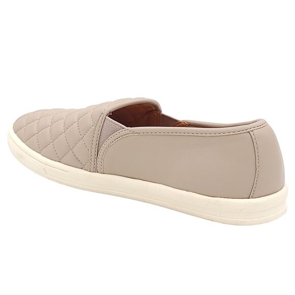 Sun + Stone Women Slip On Sneakers Mariam 2 Size US 6M Taupe Quilted - Picture 3 of 5
